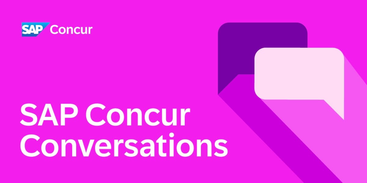 SAP concur Conversations