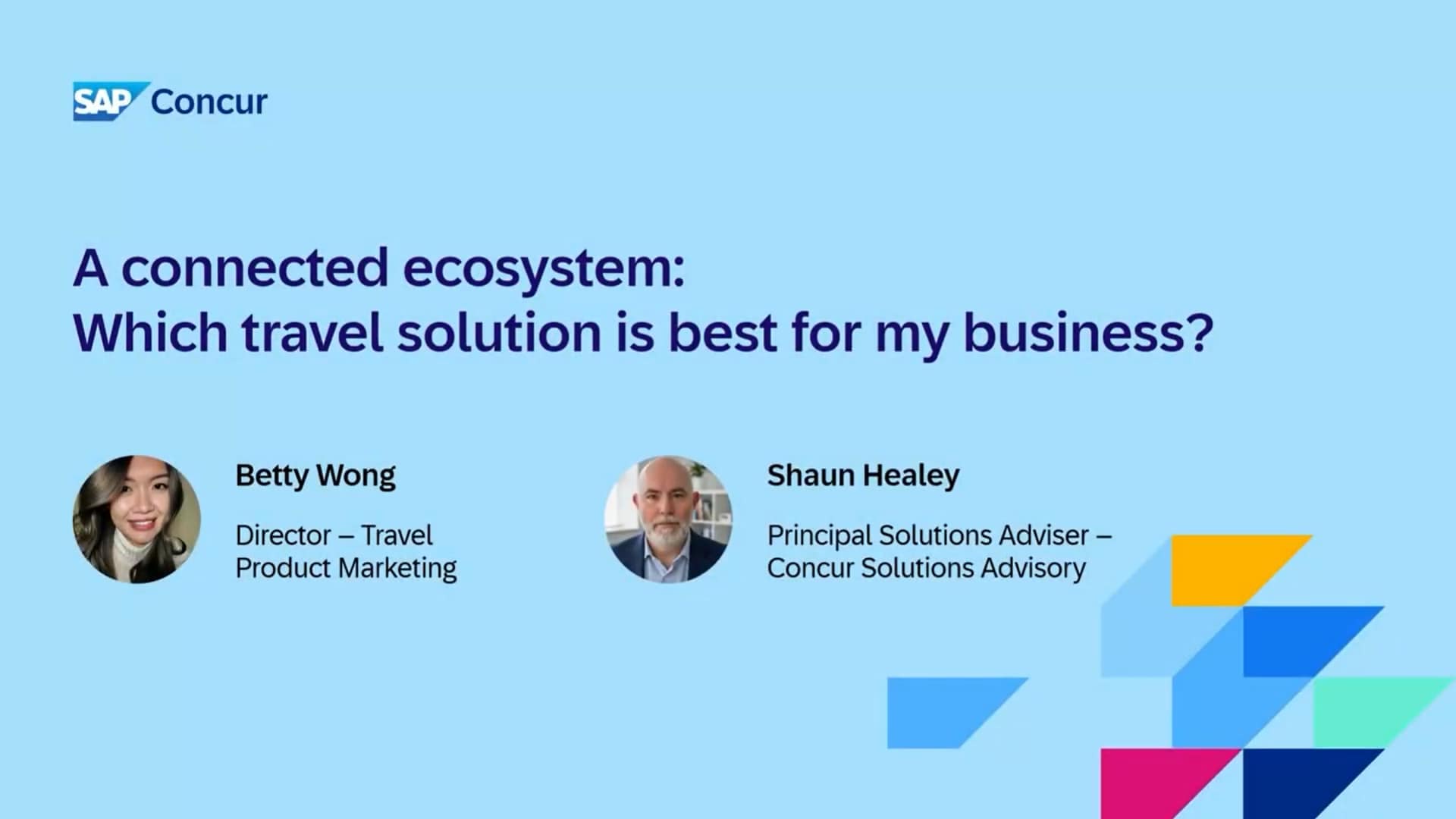 A connected ecosystem: which travel solution is best for my business