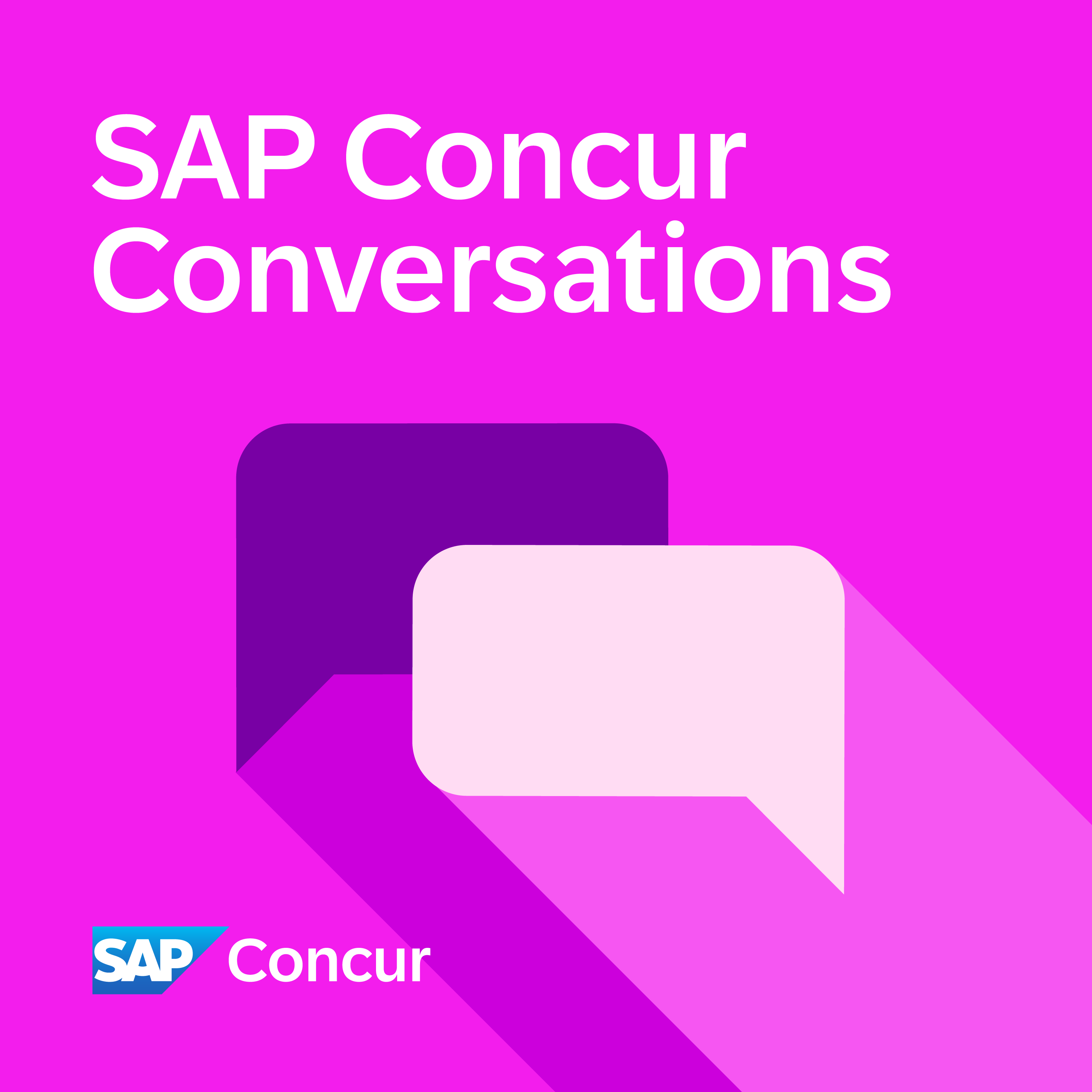 SAP Concur Conversations podcast main art