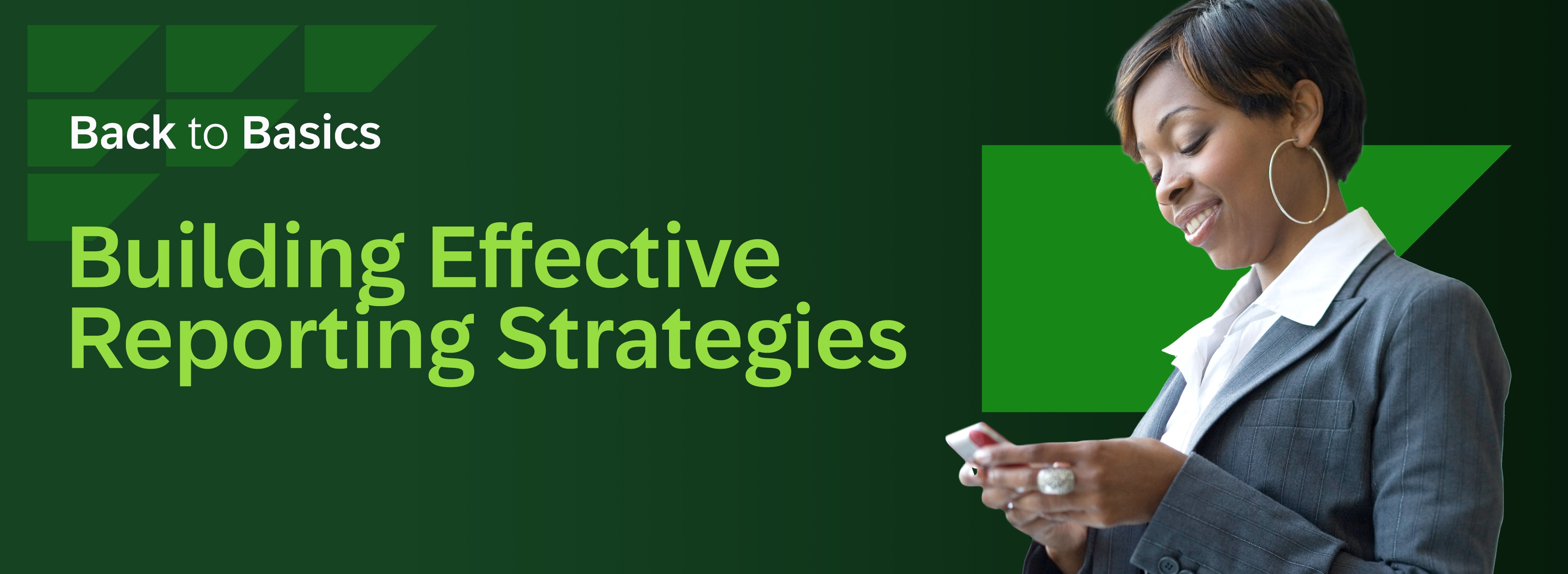 Building Effective Reporting Strategies