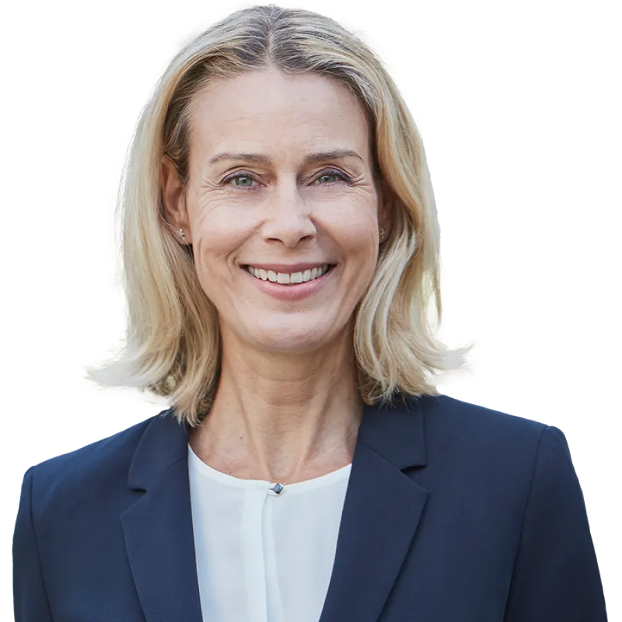 business professional smiling