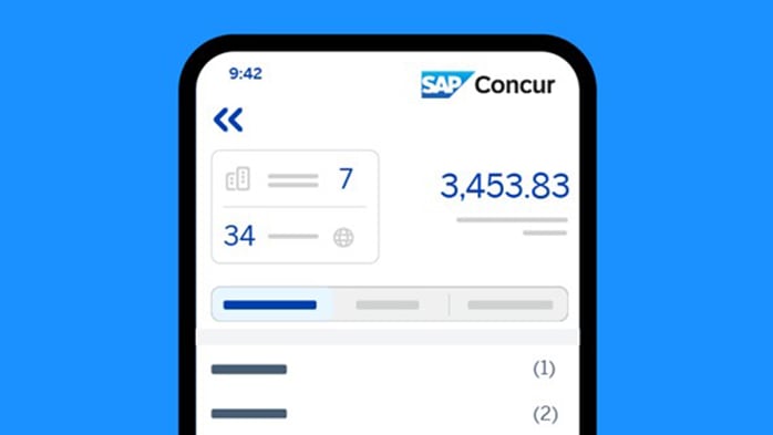 concur expense screenshot