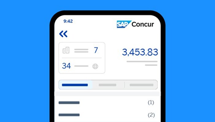 concur expense screenshot