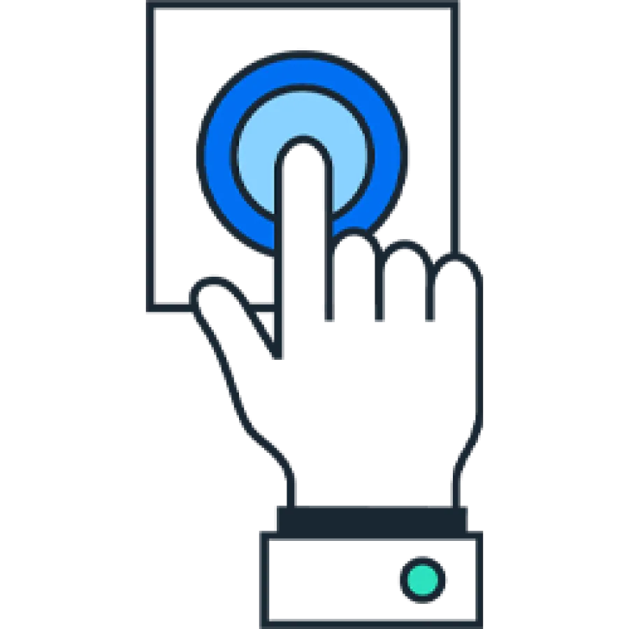 puhing a button