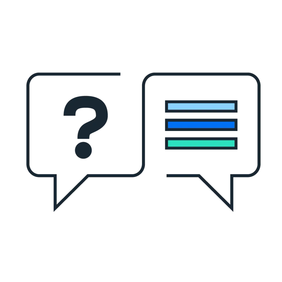 Question and response pictogram