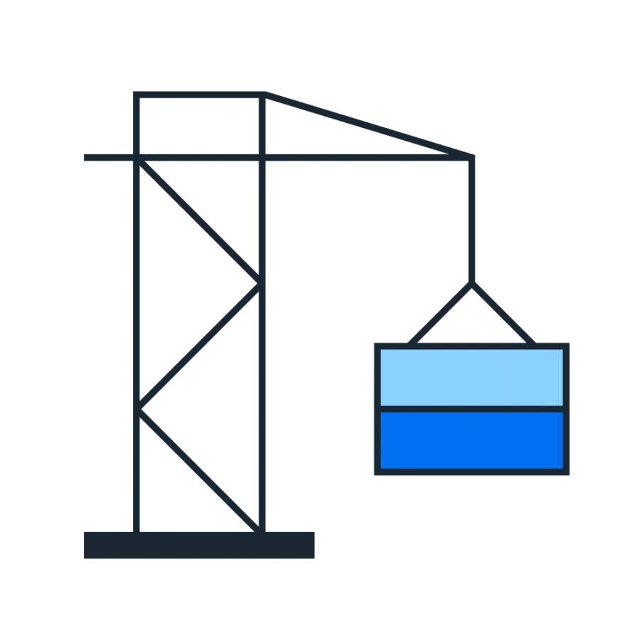 graphic of construction site