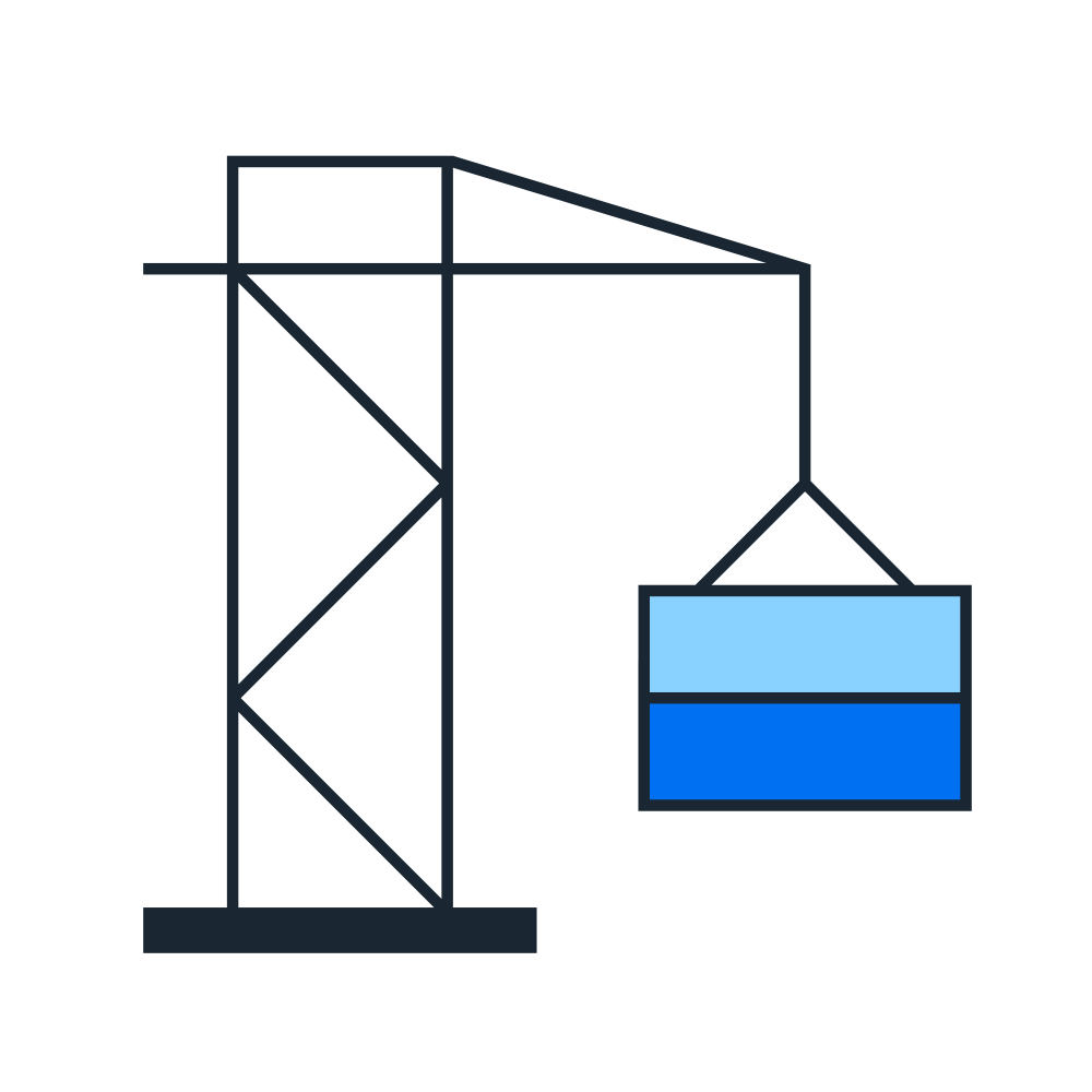 graphic of construction site