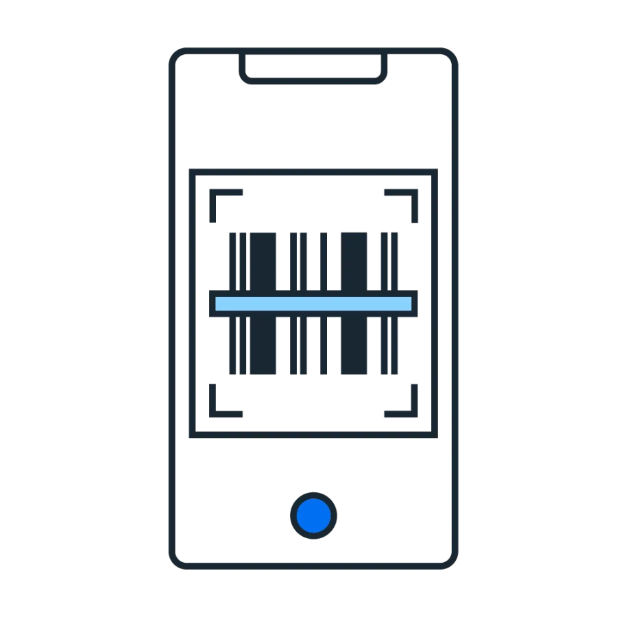 phone scanning receipt