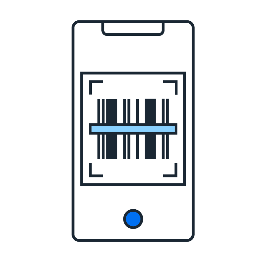 phone scanning receipt