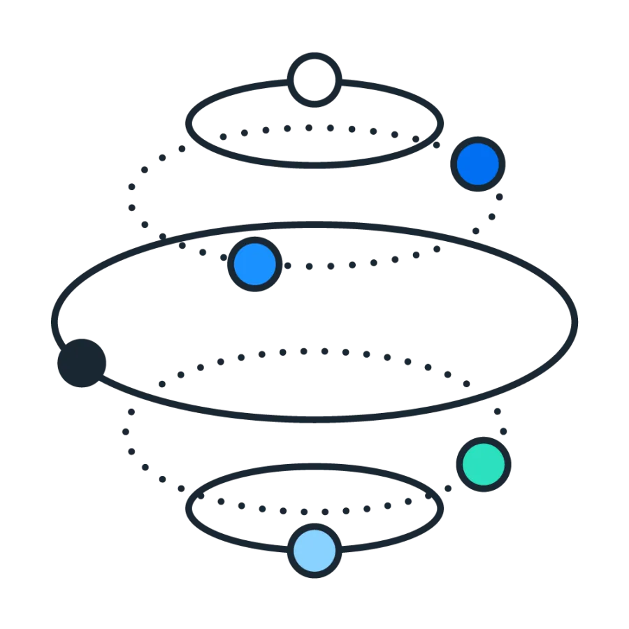 graphic of circles
