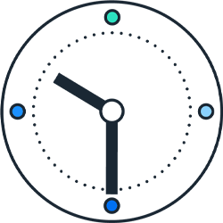 Clock pictogram