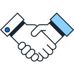 Handshake pictogram
