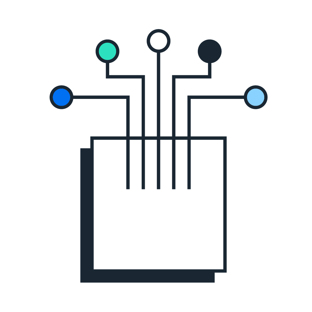 document with connectors