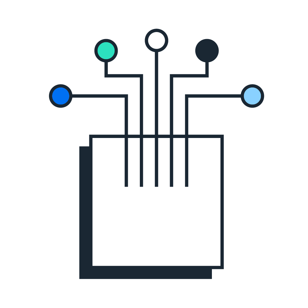 document with connectors