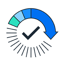 Progress bar pictogram