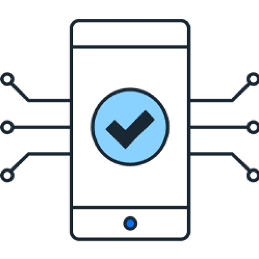 Mobile approval pictogram