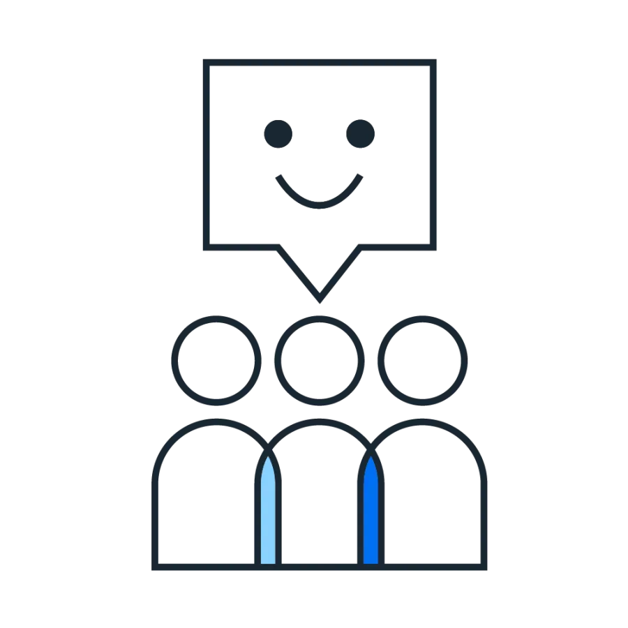 graphic of a group of people