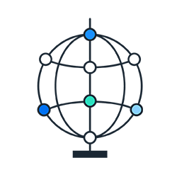globe with people