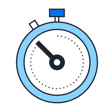 pictogram of a stopwatch 